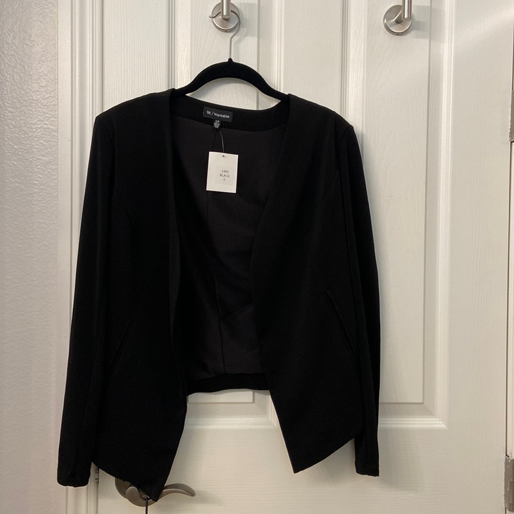 Wantable black blazers NEW WITH TAGS size : small or S/P